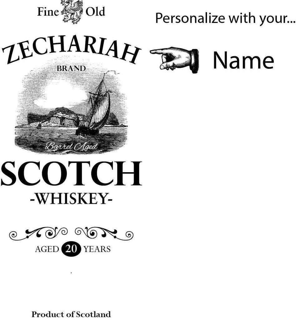 Zechariah Scotch Barrel Head Serving Tray - Rion Douglas Gifts - 2