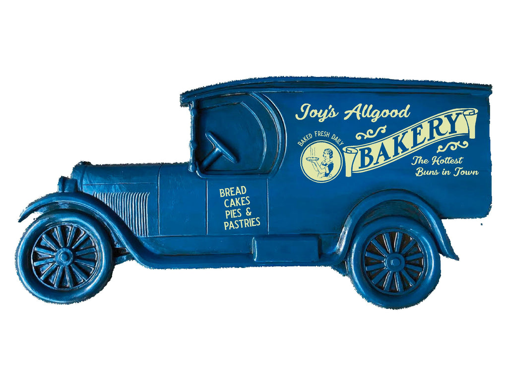 Custom Bakery Model T Truck Sign