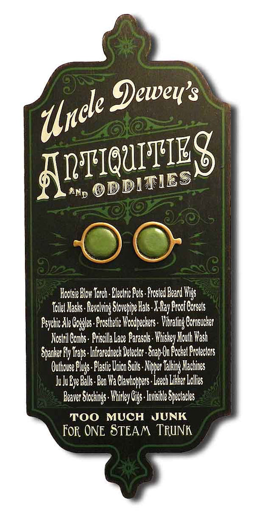 Antiquities & Oddities - Personalized Dubliner Wood Sign