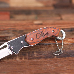 Personalized Nifty Designed Pocket Knife - Rion Douglas Gifts - 2