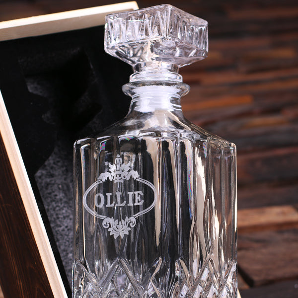 Personalized Engraved Decanter