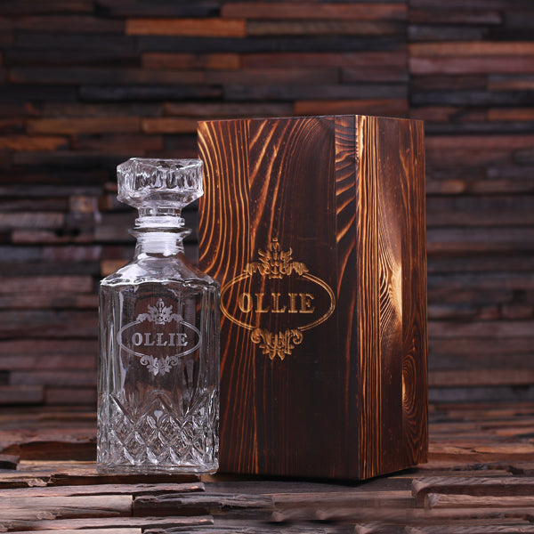 Personalized Engraved Decanter