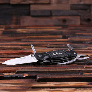 Jeep Utility Knife w/Case & Optional Wood Box - Rion Douglas Gifts - 3
