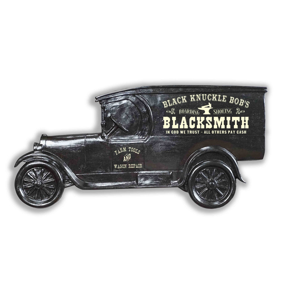 Blacksmith Model T Truck Sign