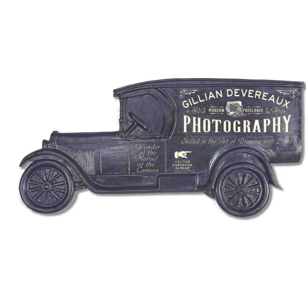 Personalized Photography Model T Truck Sign
