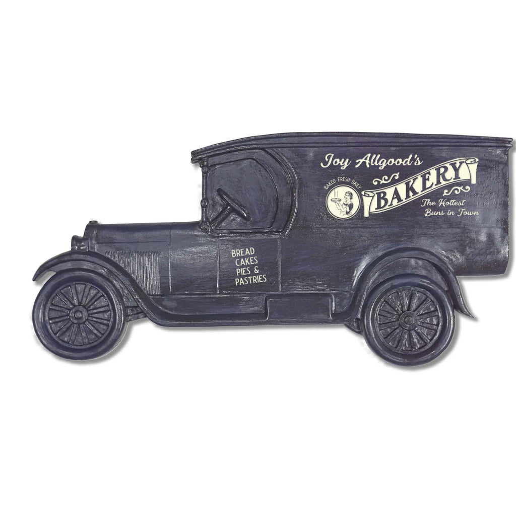 Personalized Bakery Model T Truck Sign