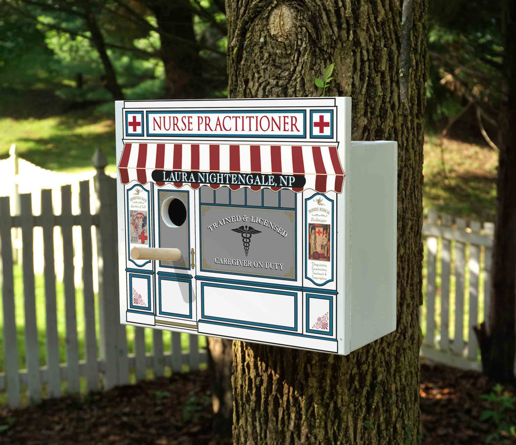 Personalized Birdhouse Personalized Birdhouse Bird House Outdoor Garden