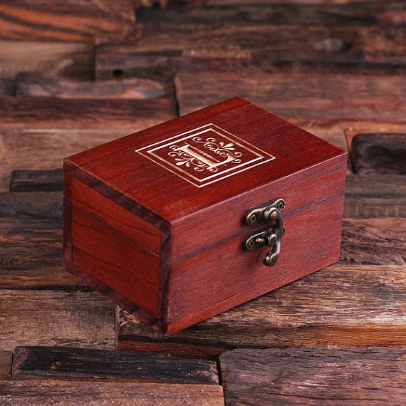 A Personalized Rectangular Keepsake/Jewery Box - Rion Douglas Gifts - 1